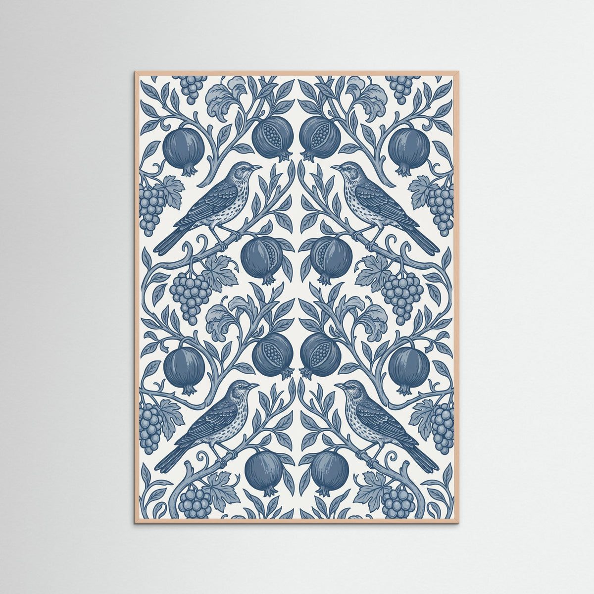 Rose Wood Morrisian Bloom Blue