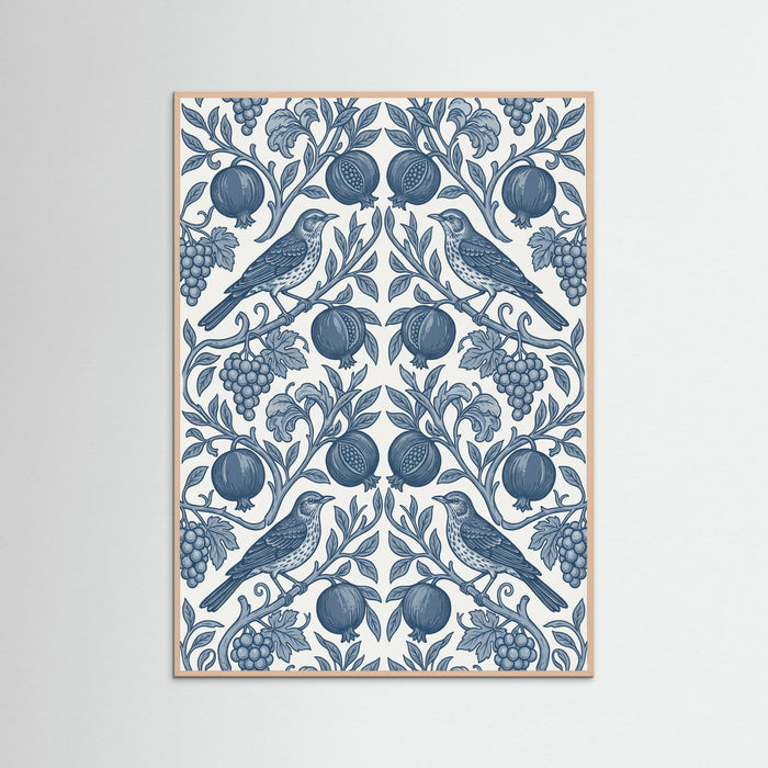 Rose Wood Morrisian Bloom Blue