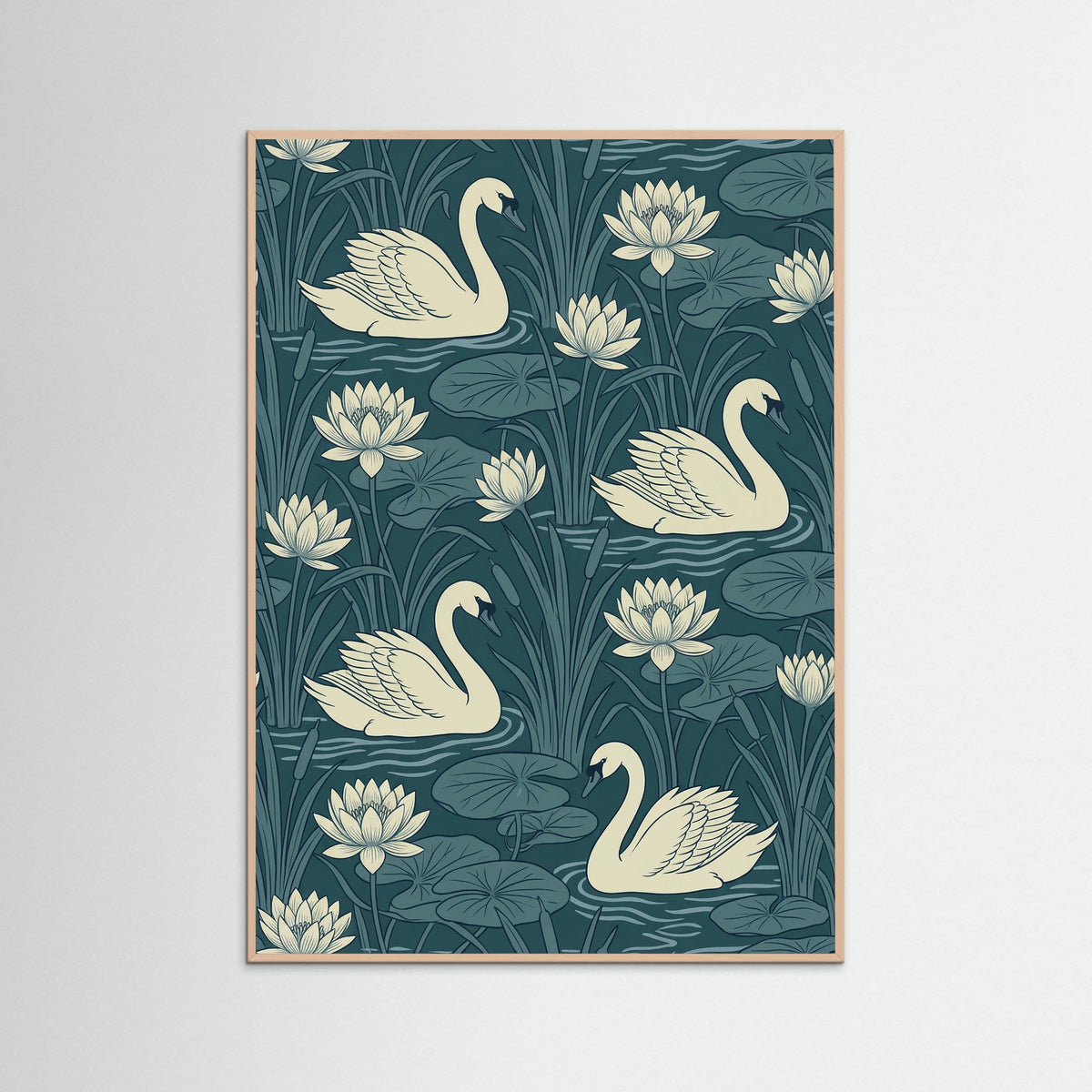 Rose Wood Morrisian Bloom