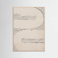 Mud Texture 11 Beige Poster – plakat og kunsttryk