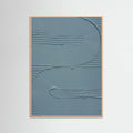 Affiche Mud Texture 12 Blue – affiche et impression d’art