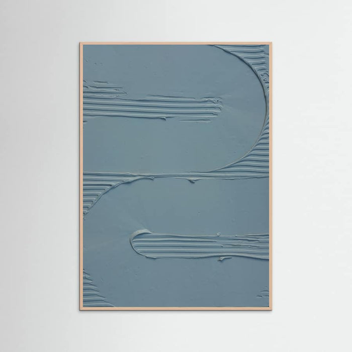 Affiche Mud Texture 12 Blue – affiche et impression d’art