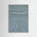 Affiche Mud Texture 15 Blue – affiche et impression d’art
