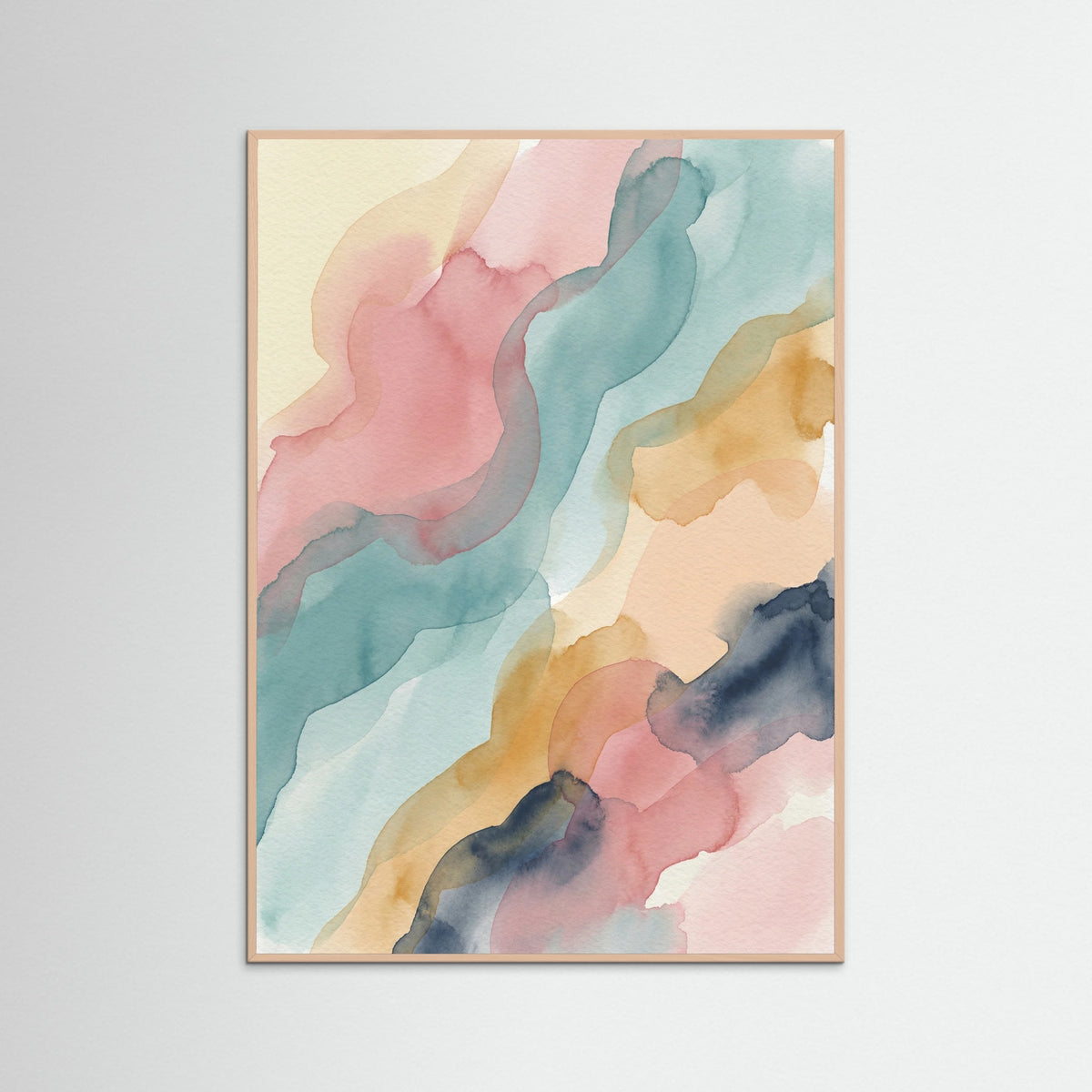 Rose Wood Muted Color Grid