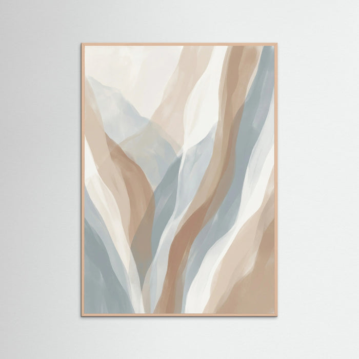 Muted Layers – juliste ja taidepainatus