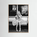 New Marilyn BW Poster – plakat og kunsttryk