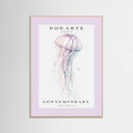 Plakat Non Arte Jellyfish – plakat i druk artystyczny