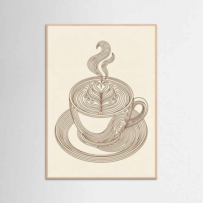 Noodle Flow – plakat og kunsttryk