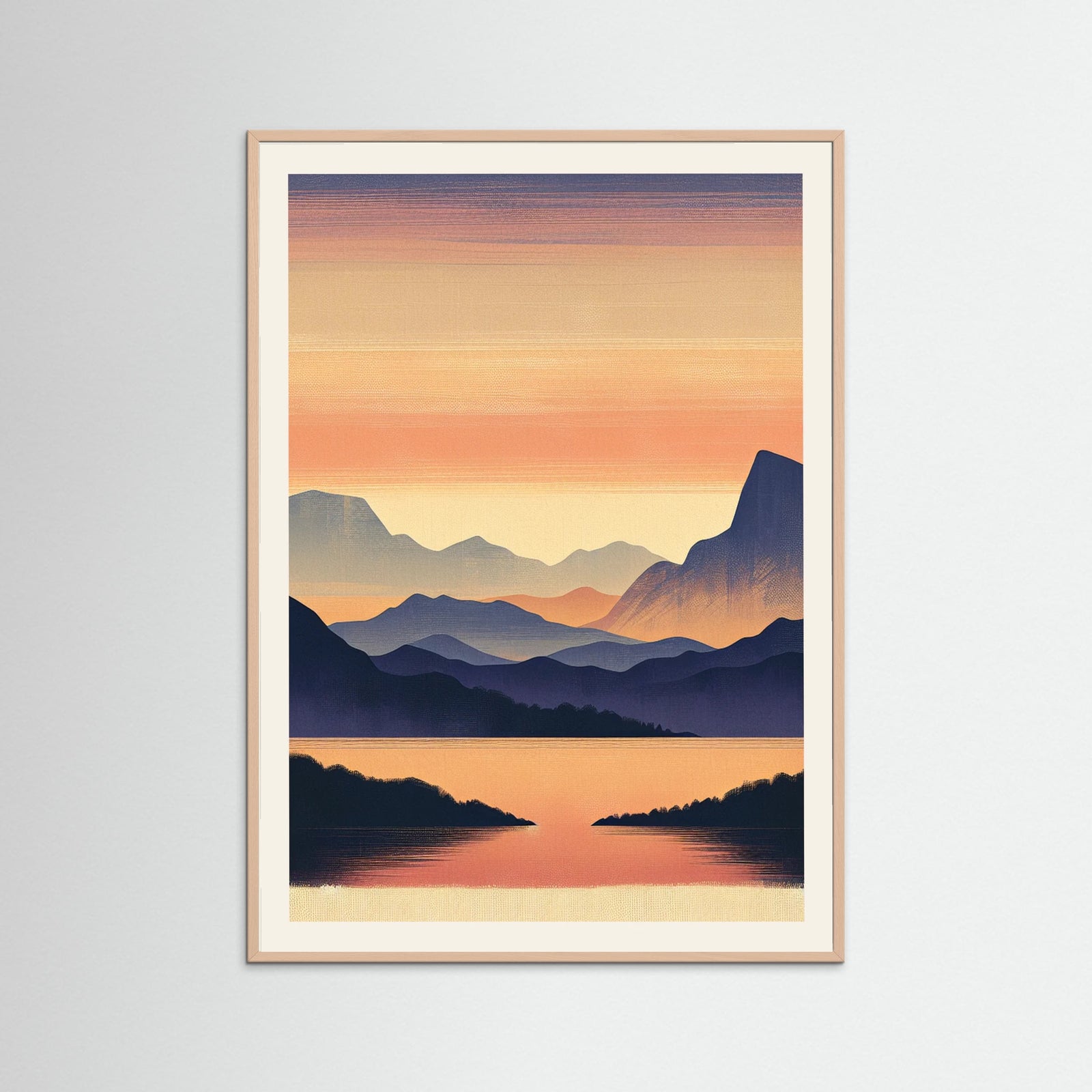 Rose Wood Nordic Sunset