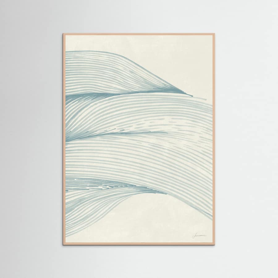 Poster Ocean in lines 01 – poster e stampa artistica