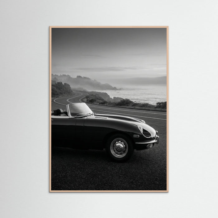 Open Road Porsche – poster och konsttryck