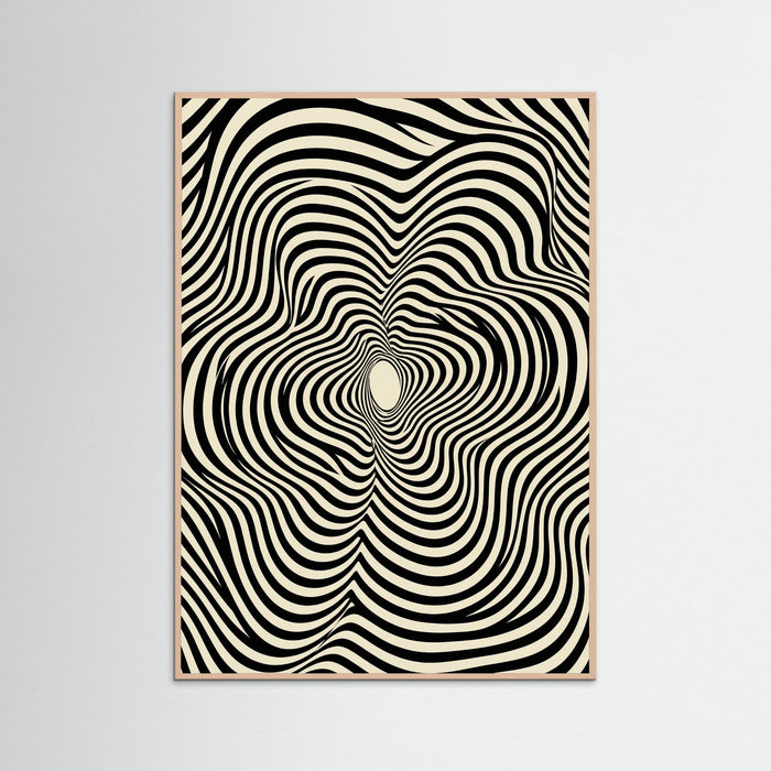 Rose Wood Optical Swirls