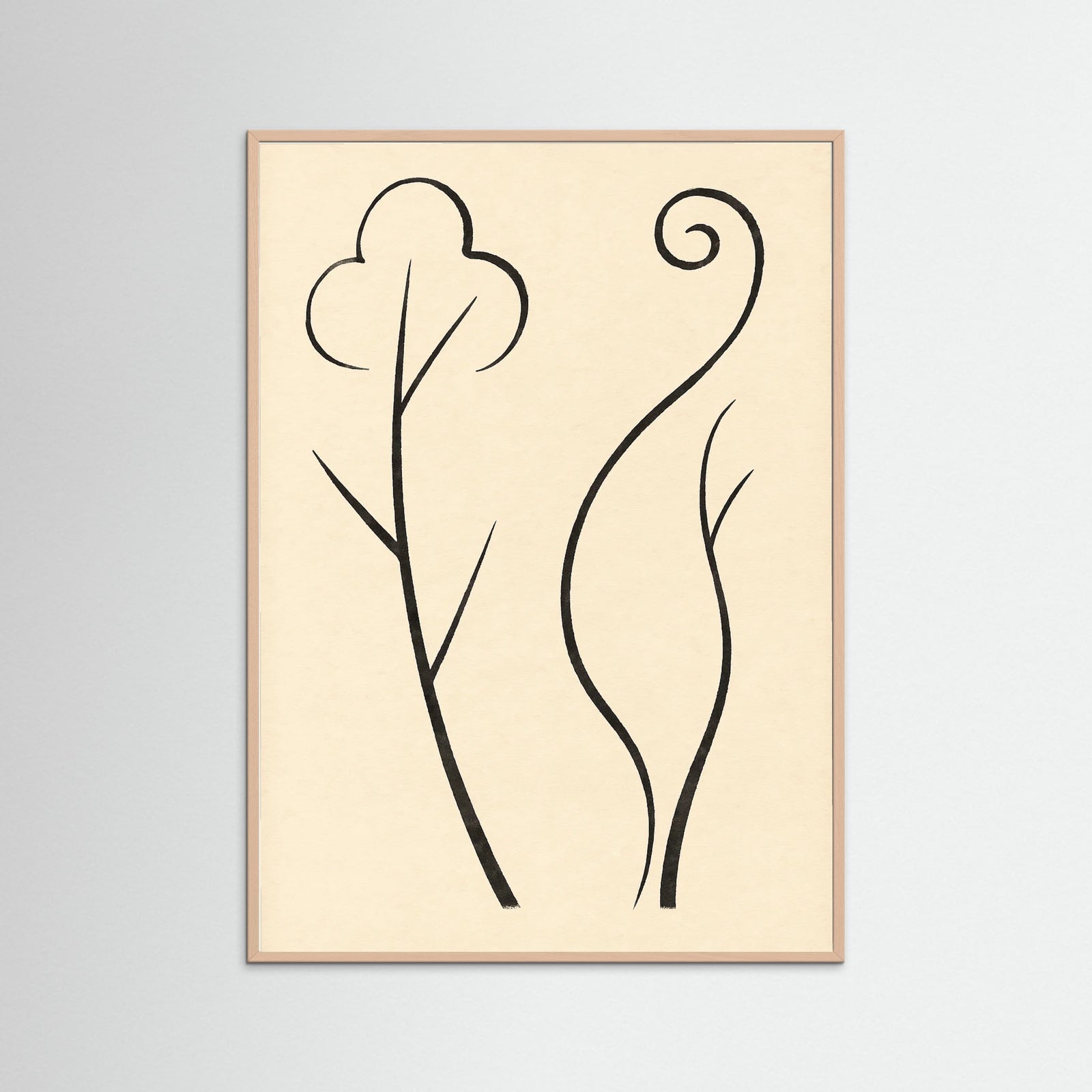 Rose Wood Organic Curves