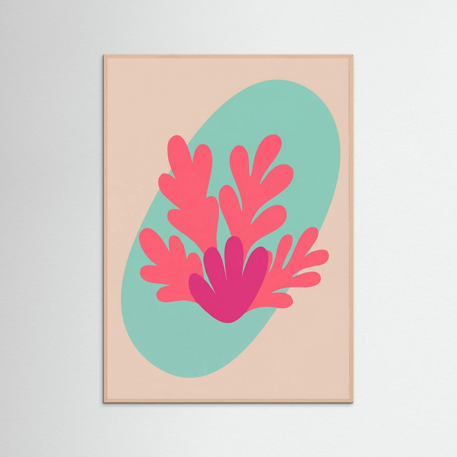 Rose Wood Organic Cutout Forms