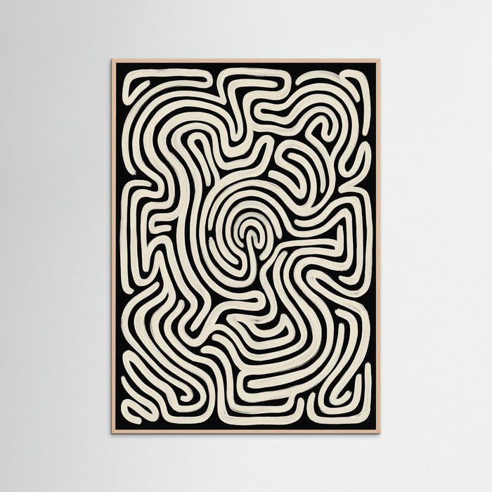 Rose Wood Organic Flow Black
