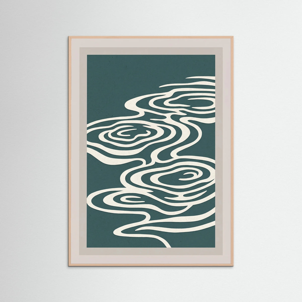 Rose Wood Organic Silhouette