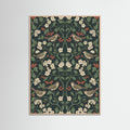 Rose Wood Ornate Botanical Tapestry