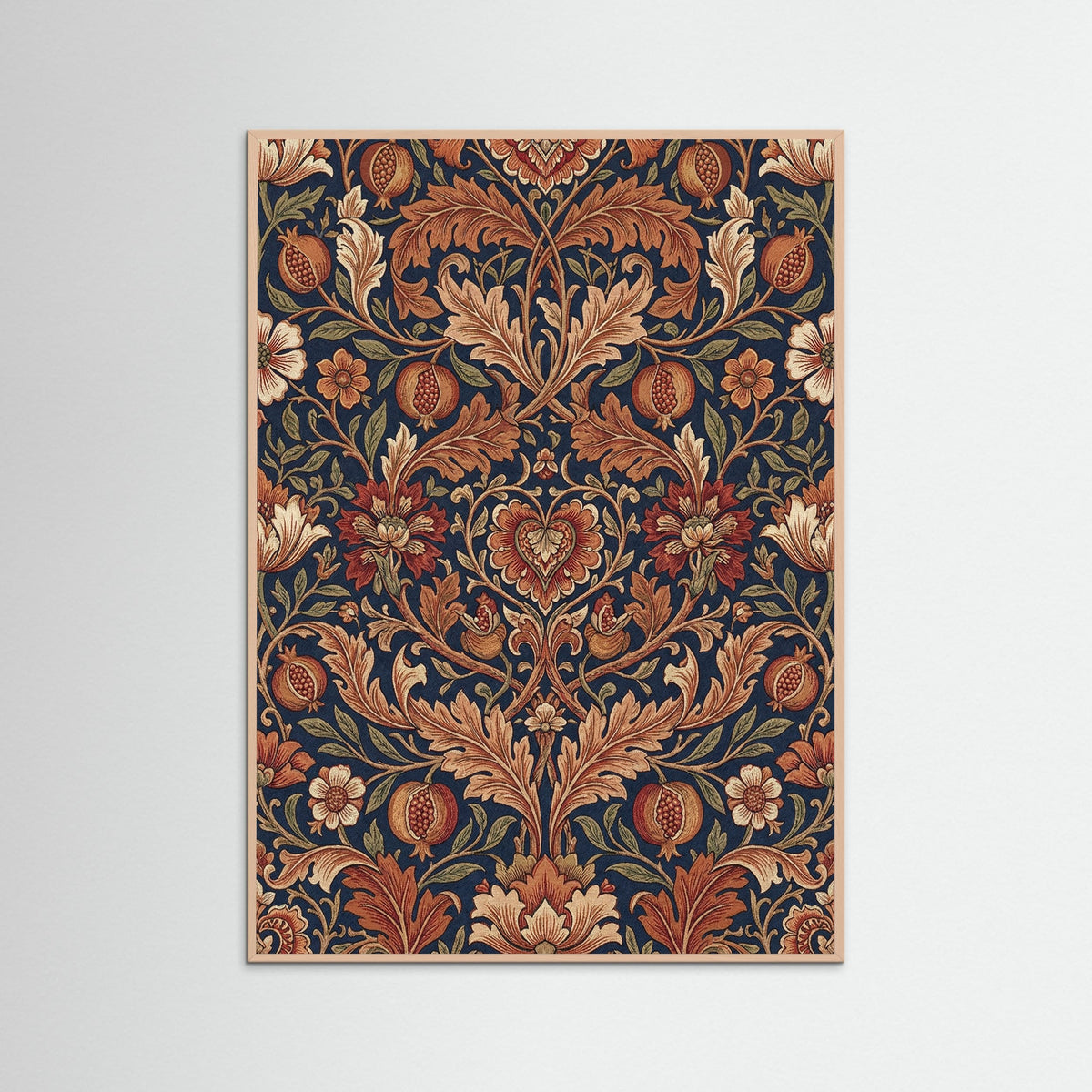 Rose Wood Ornate Foliage