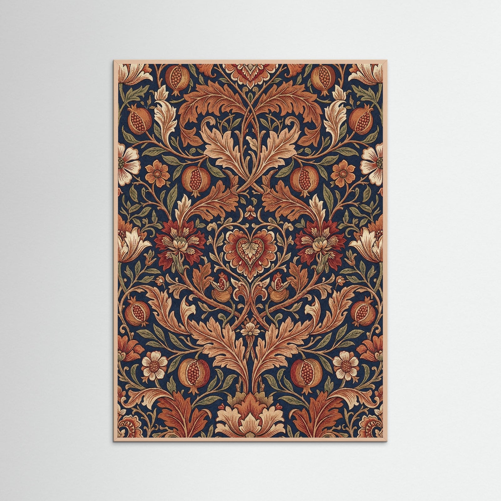 Rose Wood Ornate Foliage