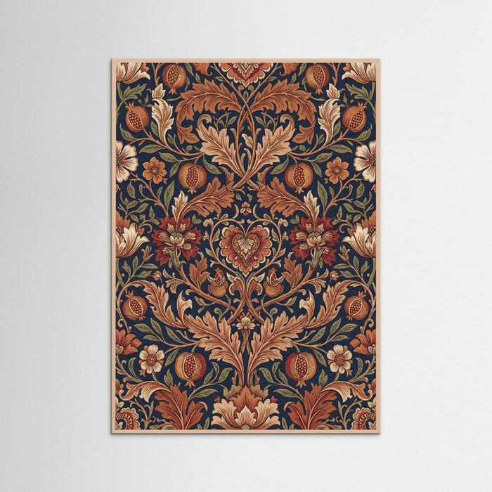 Rose Wood Ornate Foliage