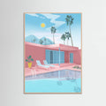 Rose Wood PALM SPRINGS Poster
