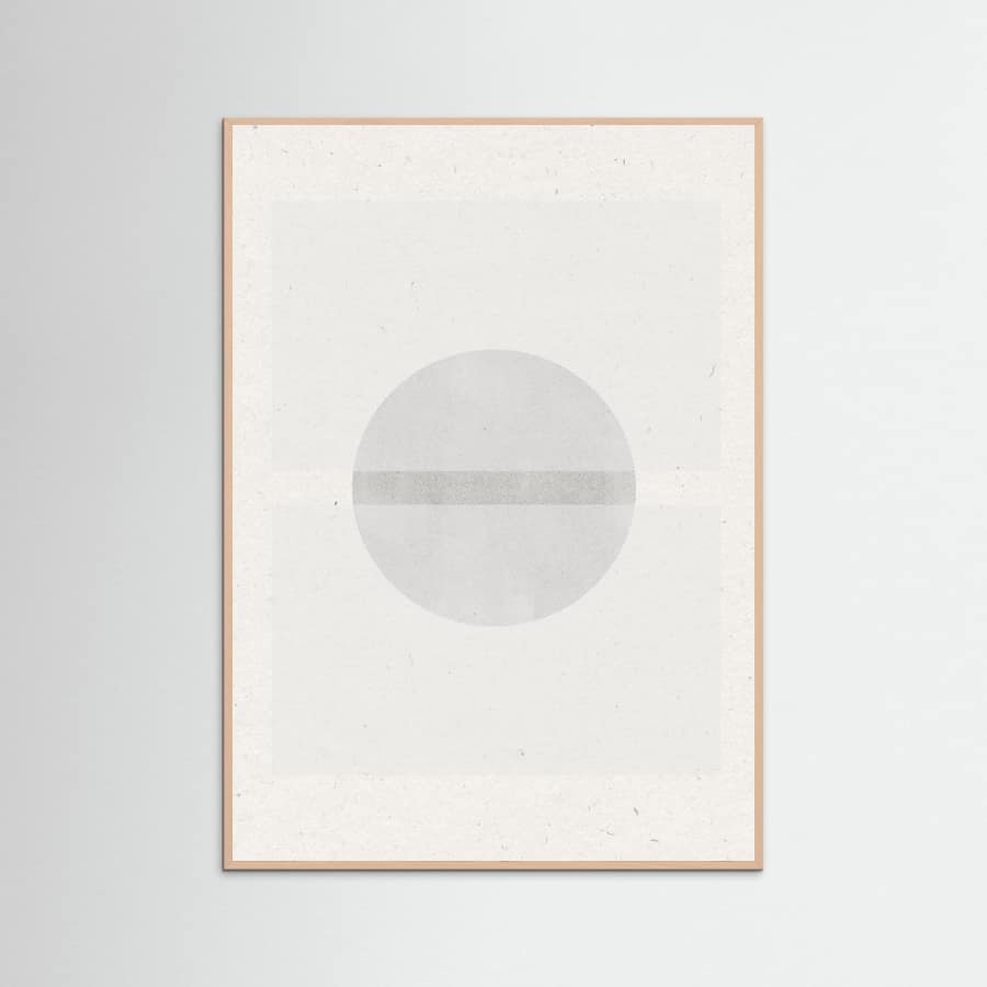 Paper Rise Collage Poster – plakat og kunsttryk