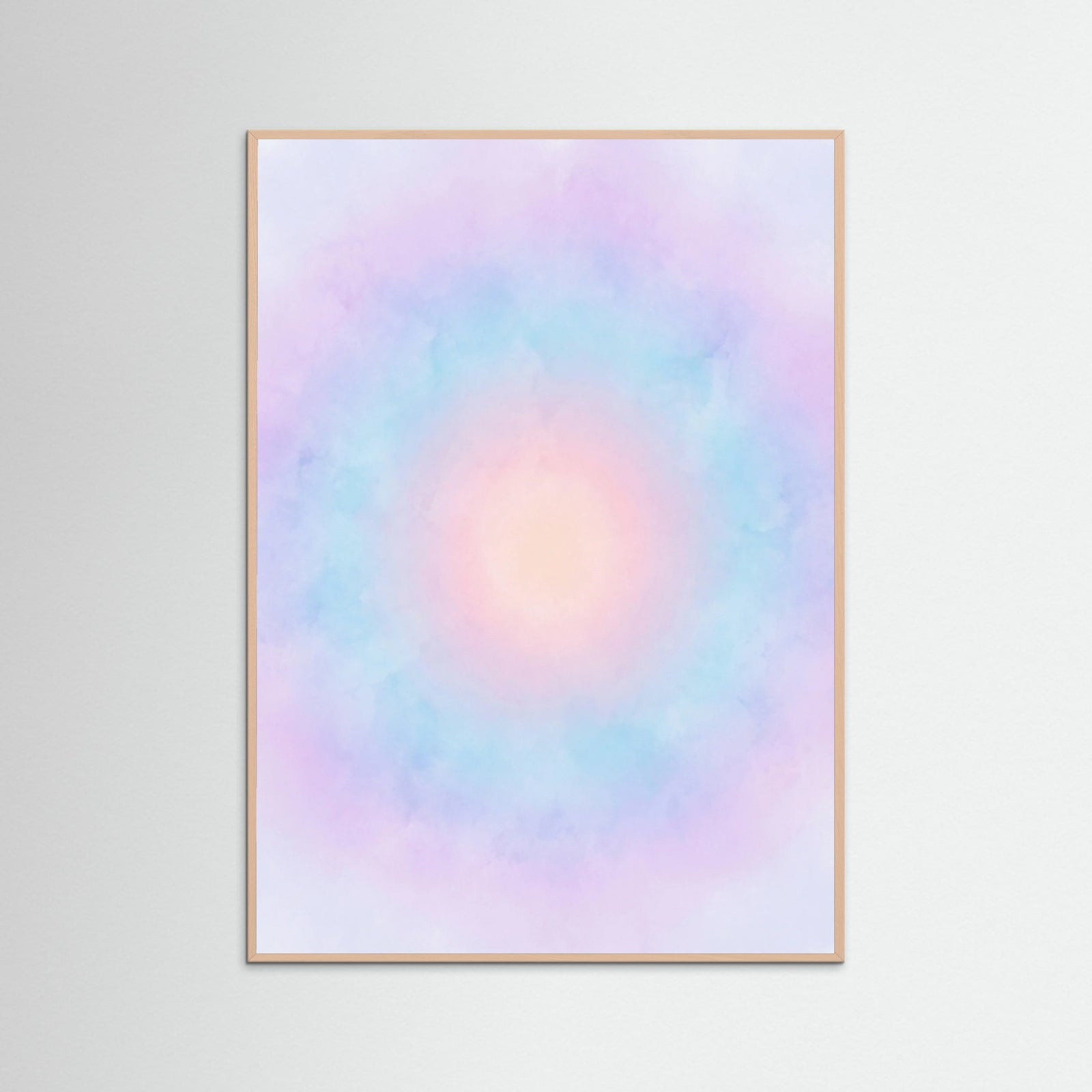 Rose Wood Pastel Gradient Dream