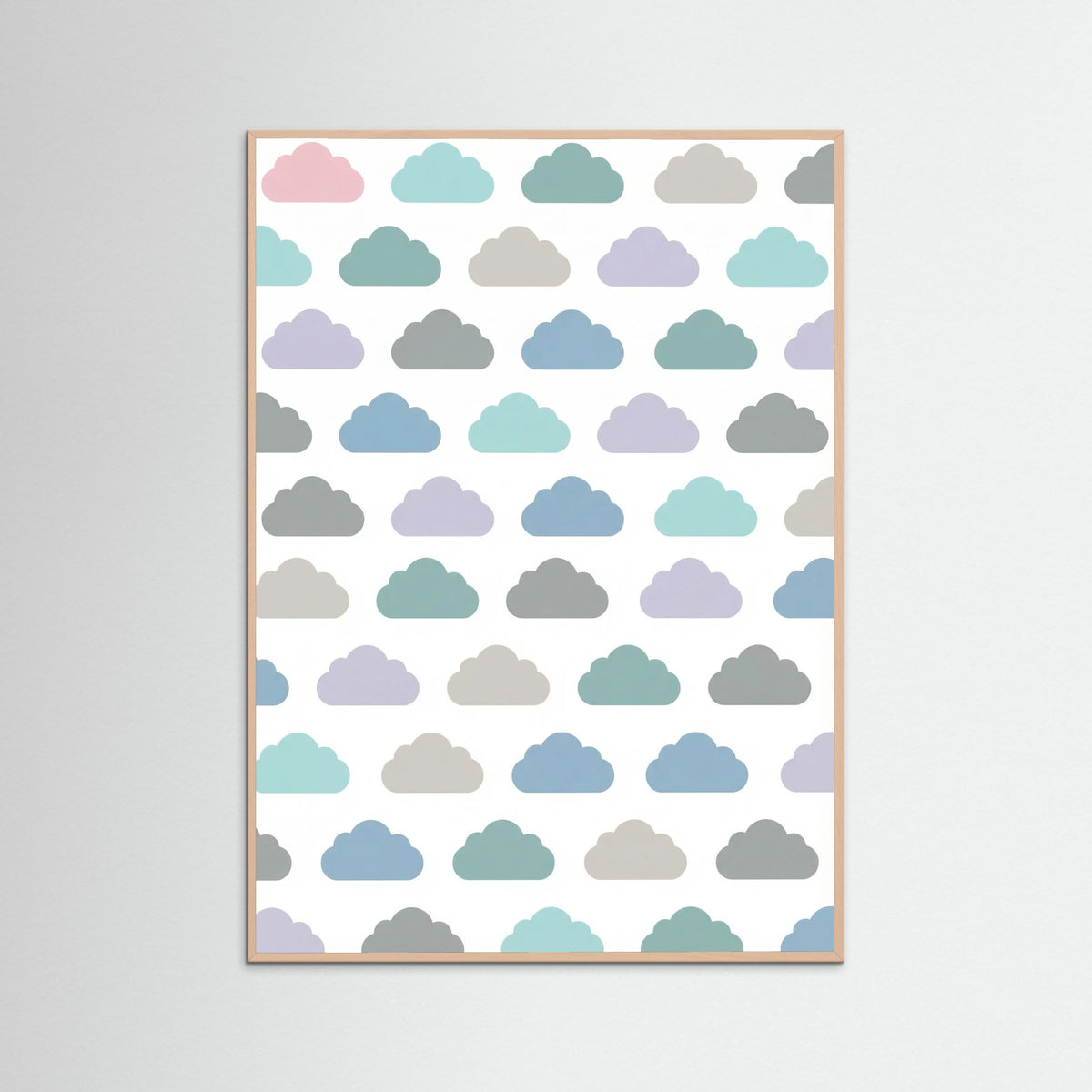 Rose Wood Pastel Rainfall