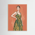 Rose Wood Patterned Pose
