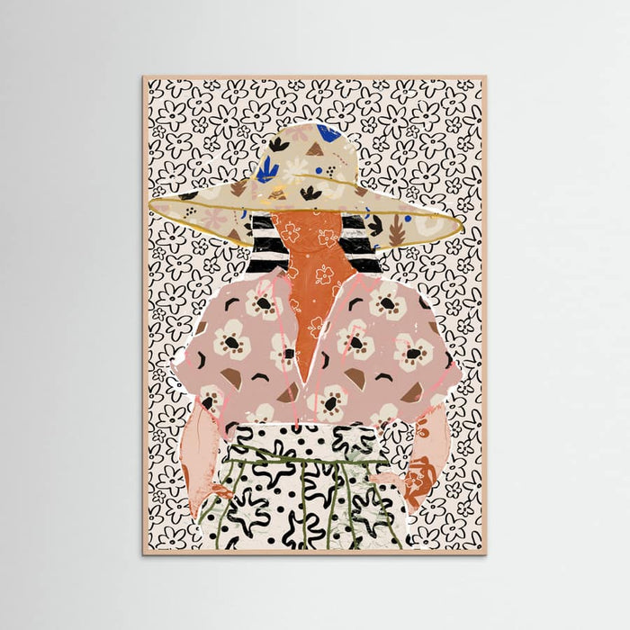 Rose Wood Patternplayno.14 Poster