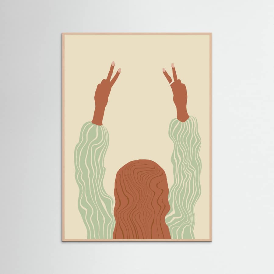 Peace Poster – poster och konsttryck