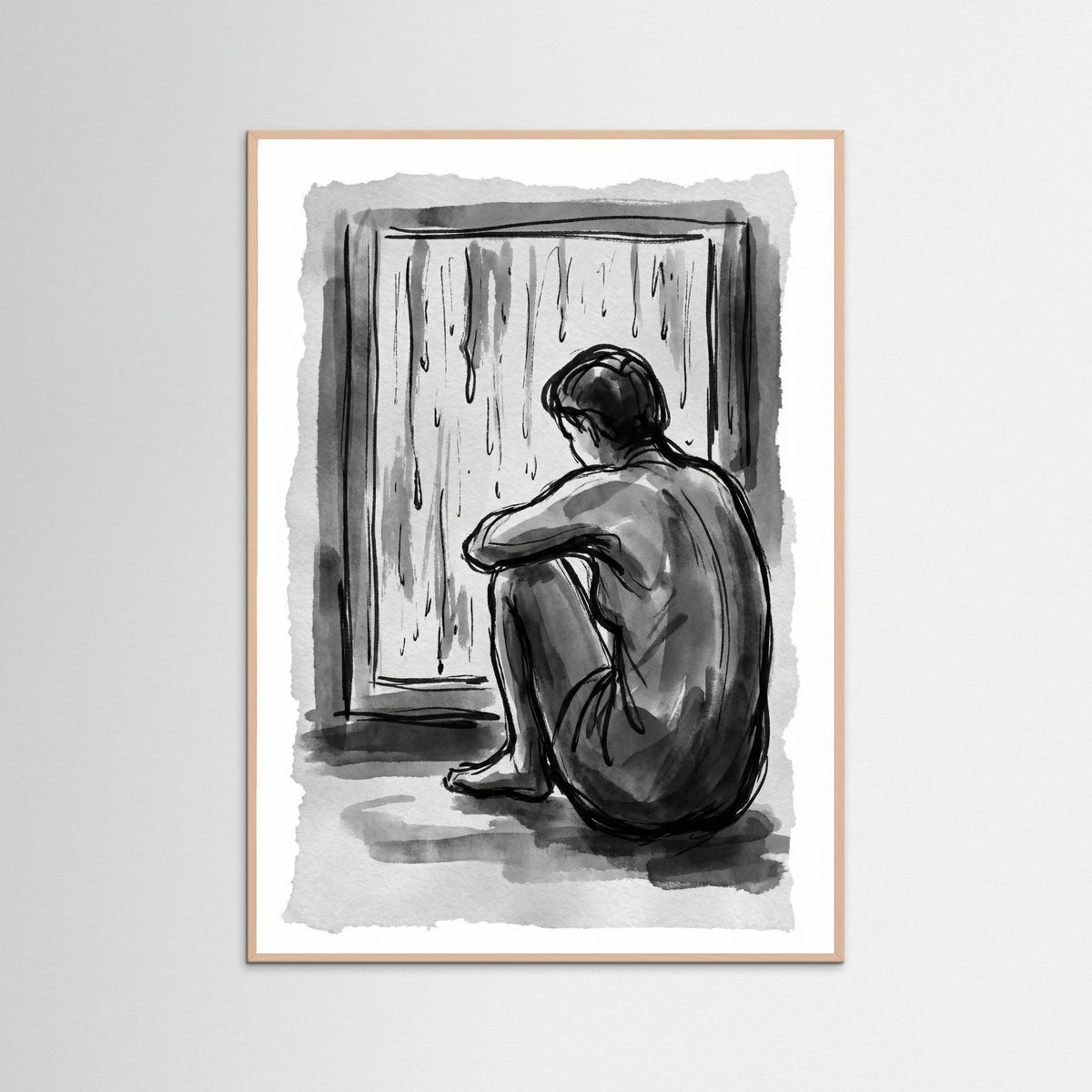 Rose Wood Pensive Form