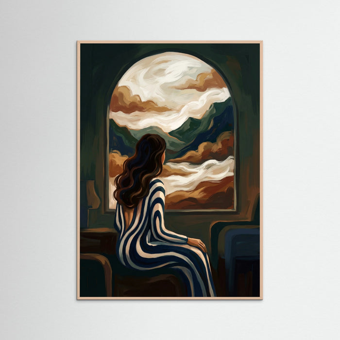 Rose Wood Pensive Gaze