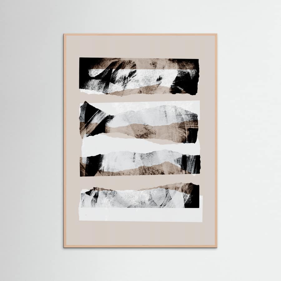 Pieces 20 -juliste – juliste ja taidepainatus
