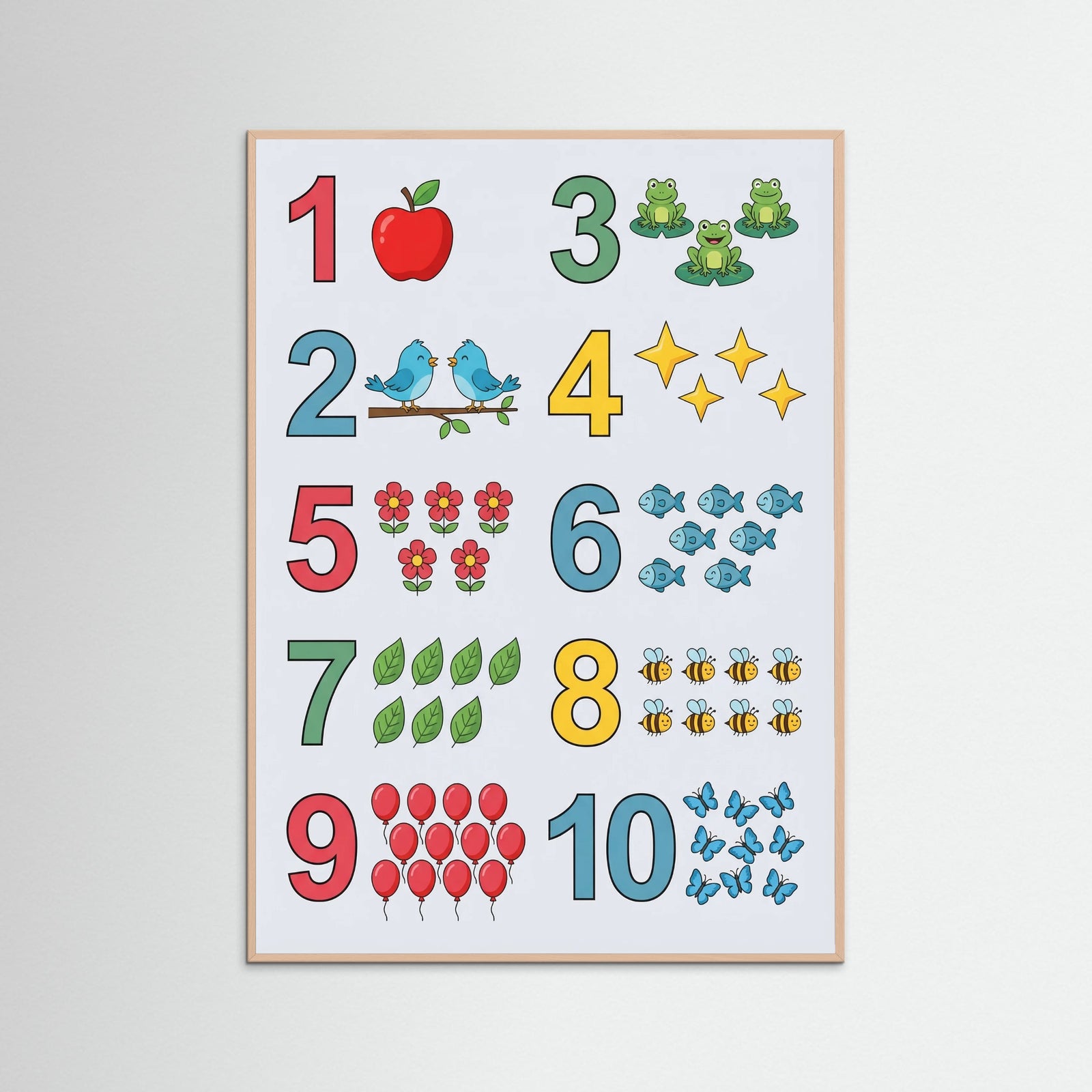 Rose Wood Playful Alphabet Safari