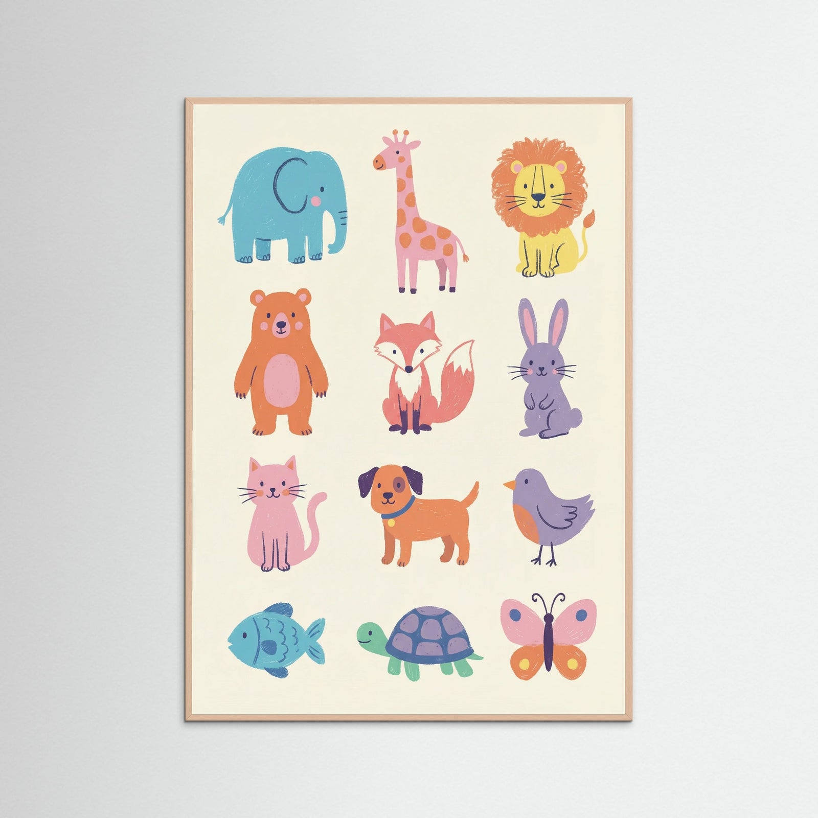 Rose Wood Playful Alphabet