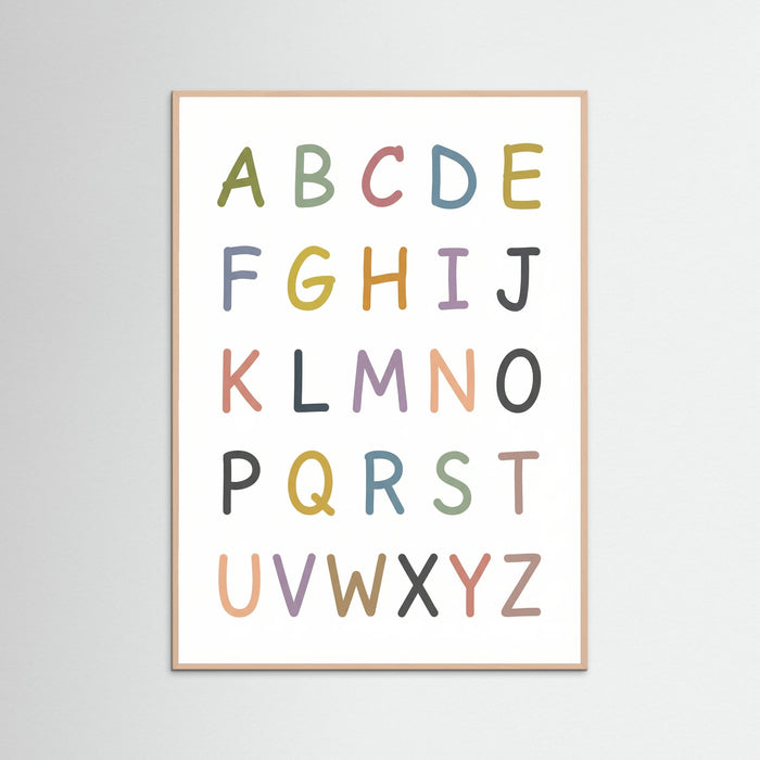 Rose Wood Playful Number Chart