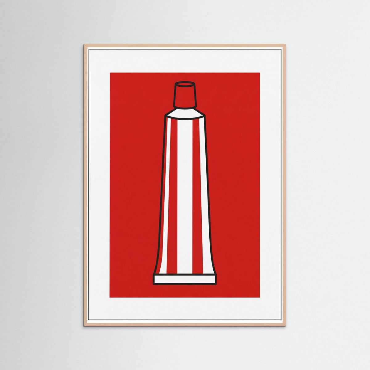 Rose Wood Pop Art Statement