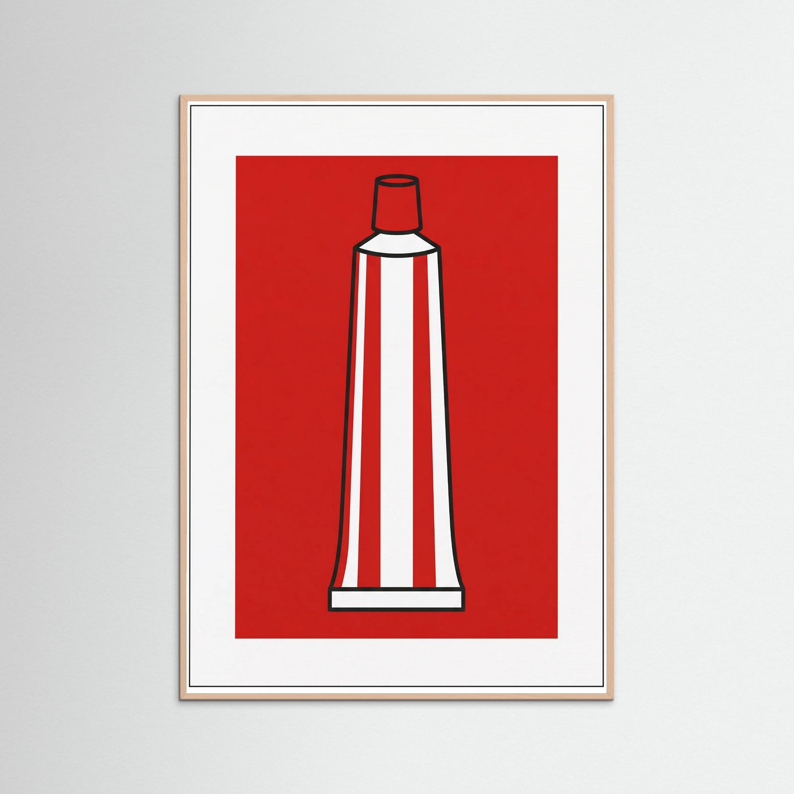 Rose Wood Pop Art Statement