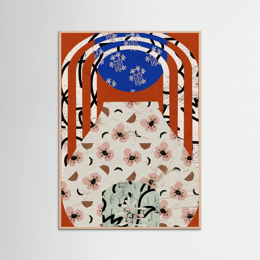 Rose Wood Potterypoemno11 Poster