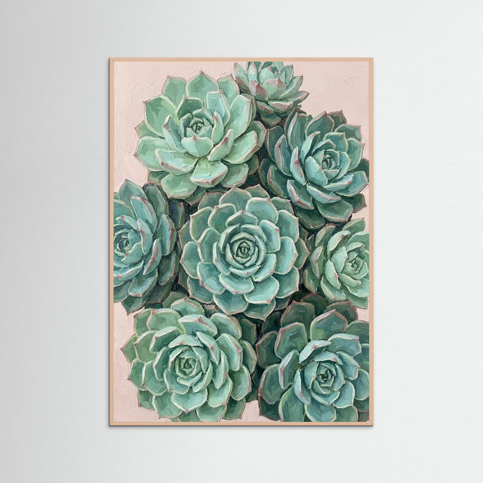 Rose Wood Prickly Pear Canvas