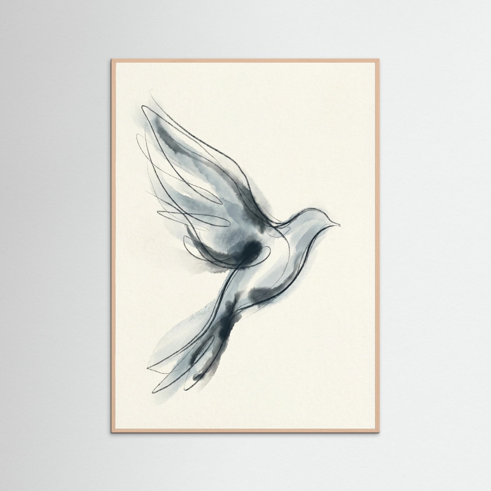 Rose Wood Quiet Abstraction