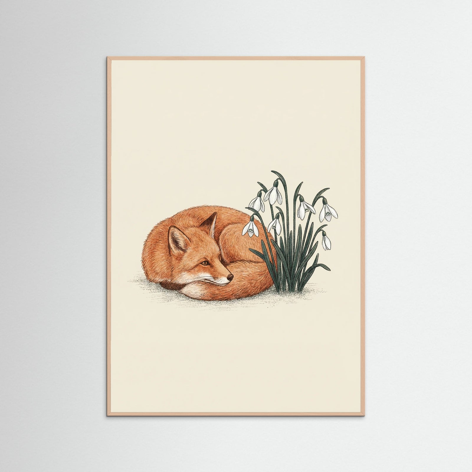 Rose Wood Quiet Bloom