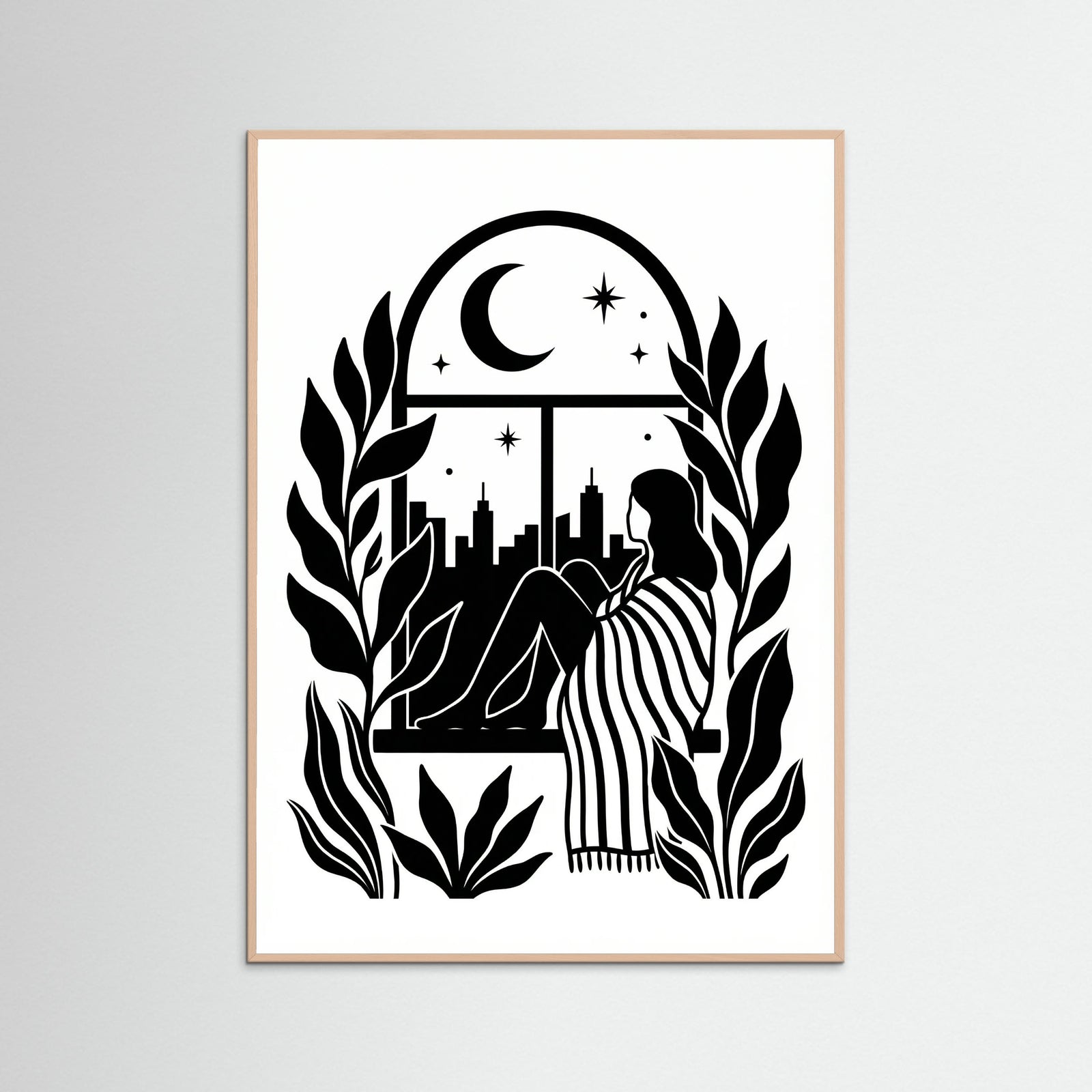 Rose Wood Quiet Contemplation