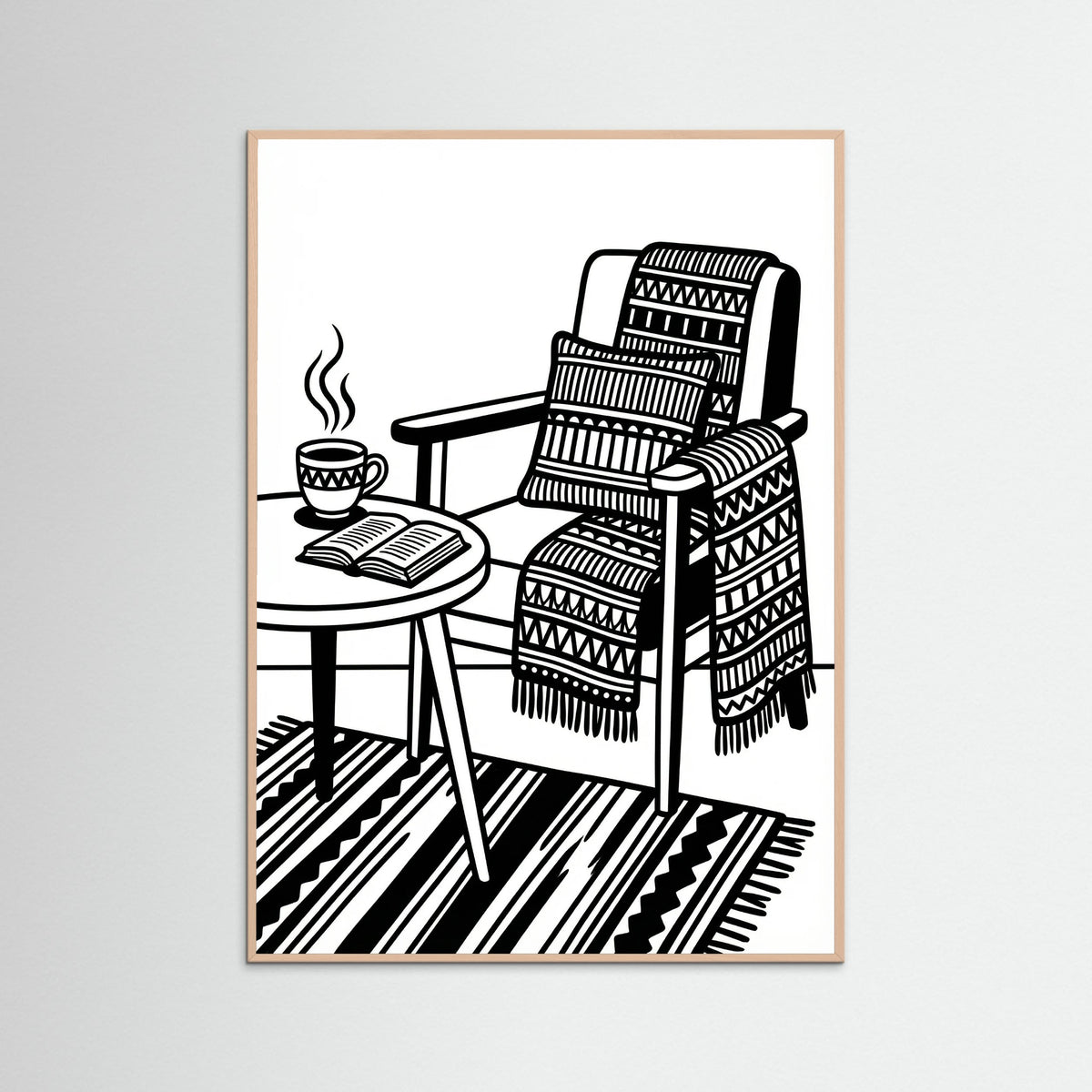 Rose Wood Quiet Repose