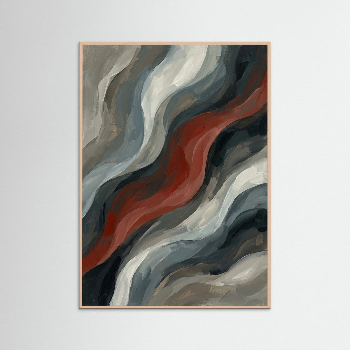 Rose Wood Radial Bloom