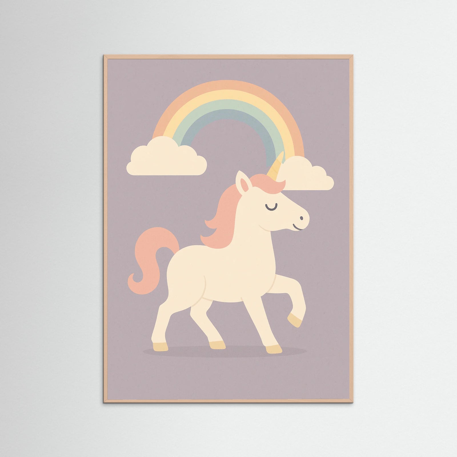 Rose Wood Rainbow Clouds