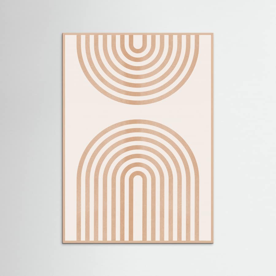 Rainbow Lines 2 Poster – plakat og kunsttryk