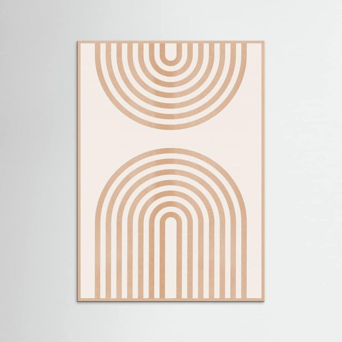Rainbow Lines 2 Poster – plakat og kunsttryk