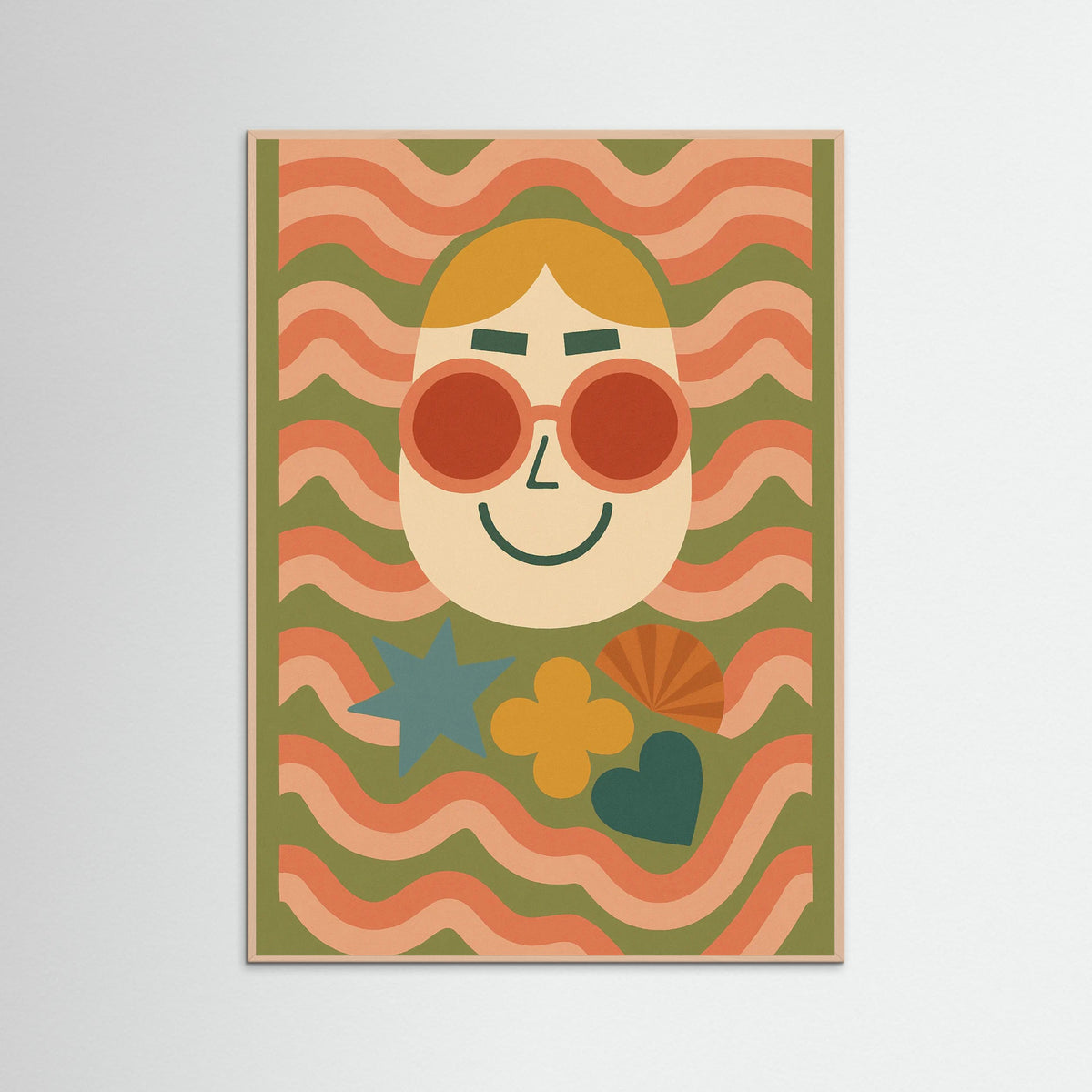 Rose Wood Retro Chic